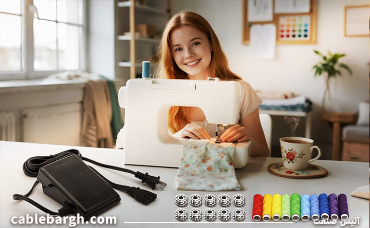 کابل مناسب برای چرخ خیاطی