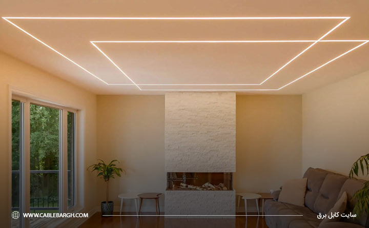 نصب چراغ خطی توکار