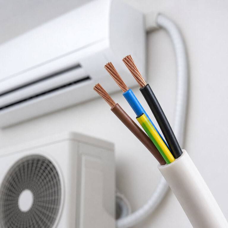 کابل برق کولر گازی