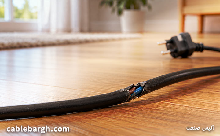 عیب یابی کابل برق