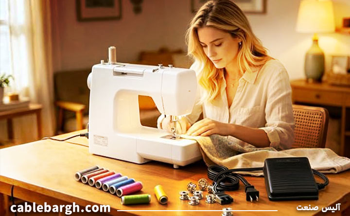 کابل برق مناسب برای چرخ خیاطی
