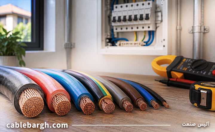 آشنایی با سایز کابل برق تک فاز